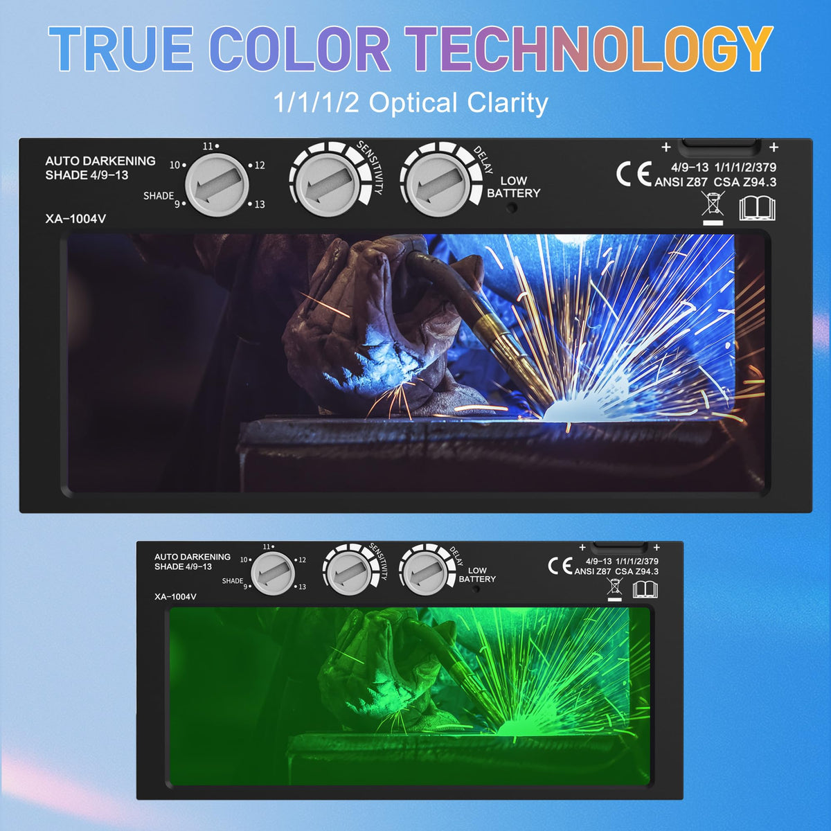 Auto Darkening Welding Lens Variable Shade 4/9-13 M67922