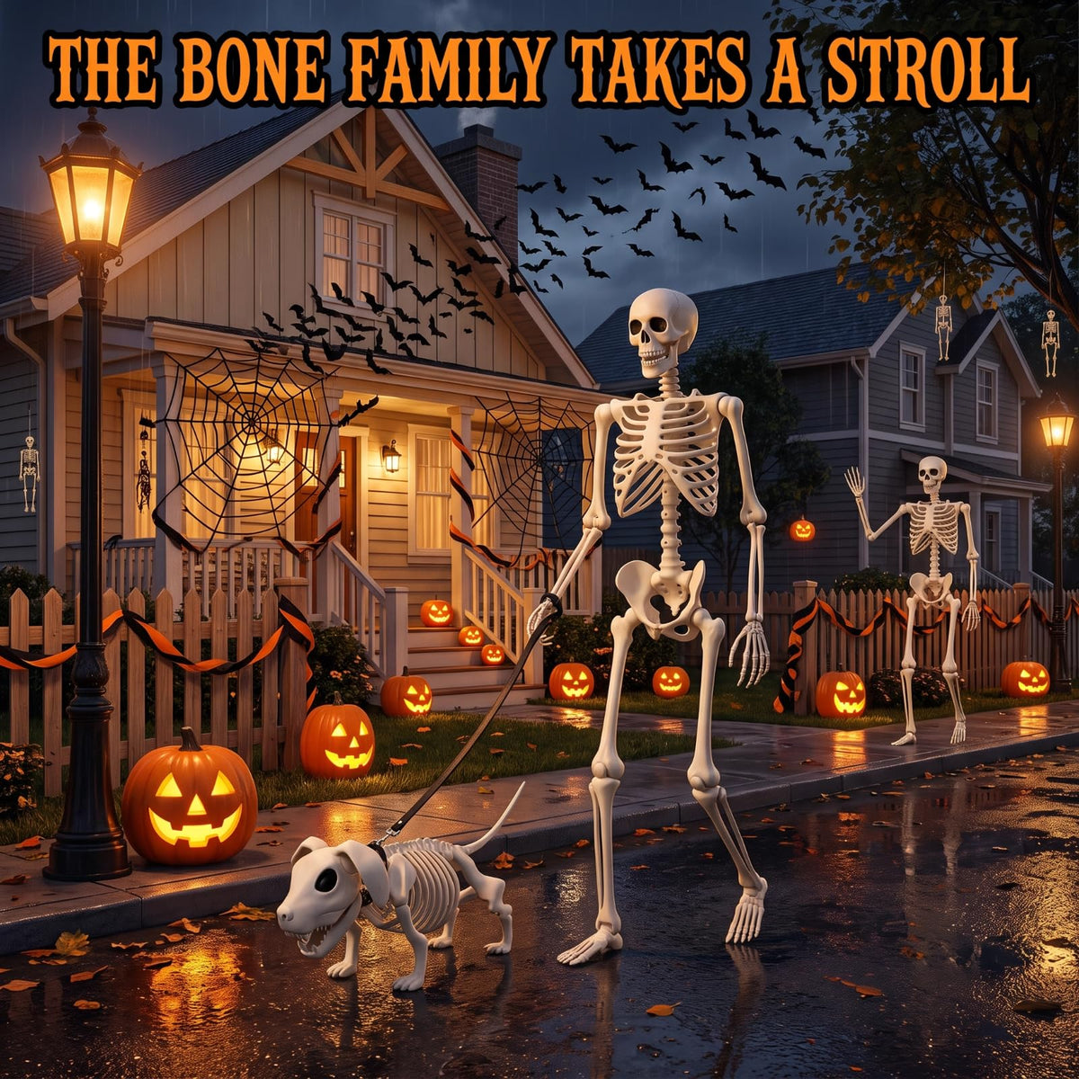 5.4FT Posable Skeleton O8919