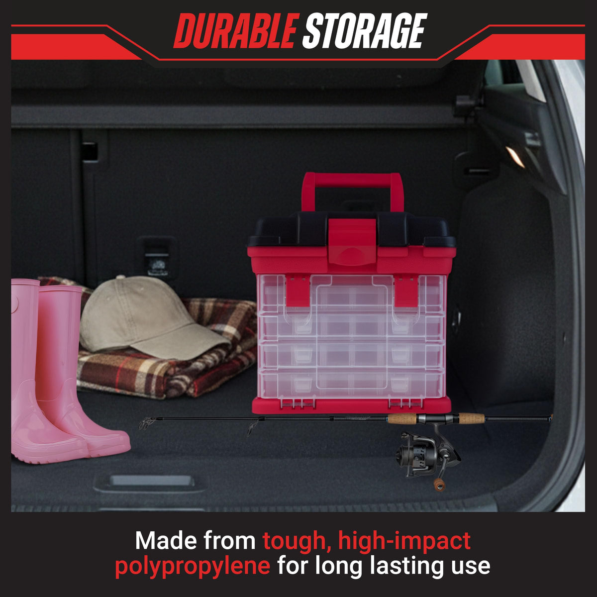 Portable Tool Box Small Parts Organizer with Drawers B675