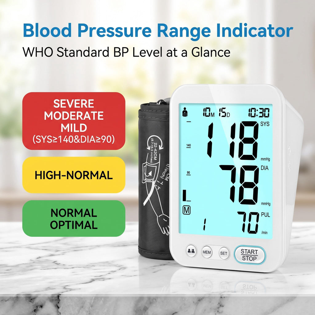 Blood Pressure Monitor Upper Arm with Storage Bag N50980