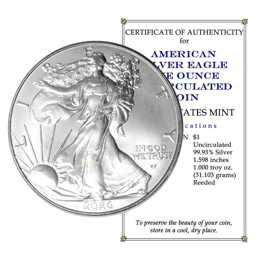 1 oz Brilliant Uncirculated Silver Eagle S78809