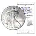 1 oz Brilliant Uncirculated Silver Eagle S78809
