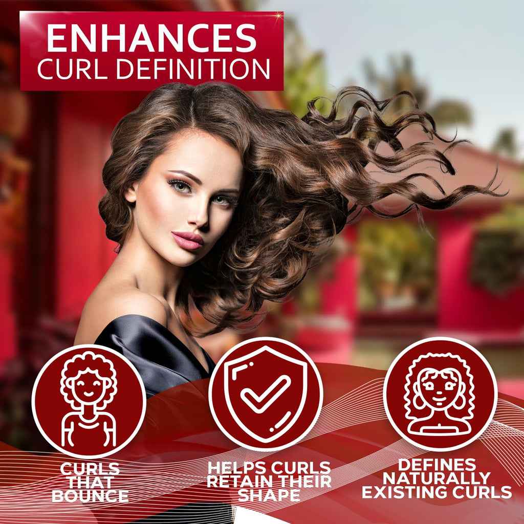 Curly Hair Shampoo and Conditioner Set and Mask U86656