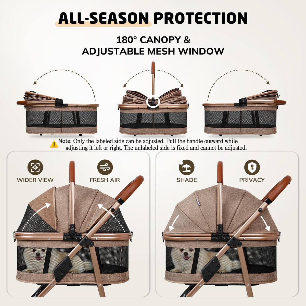 Foldable Pet Stroller V21478