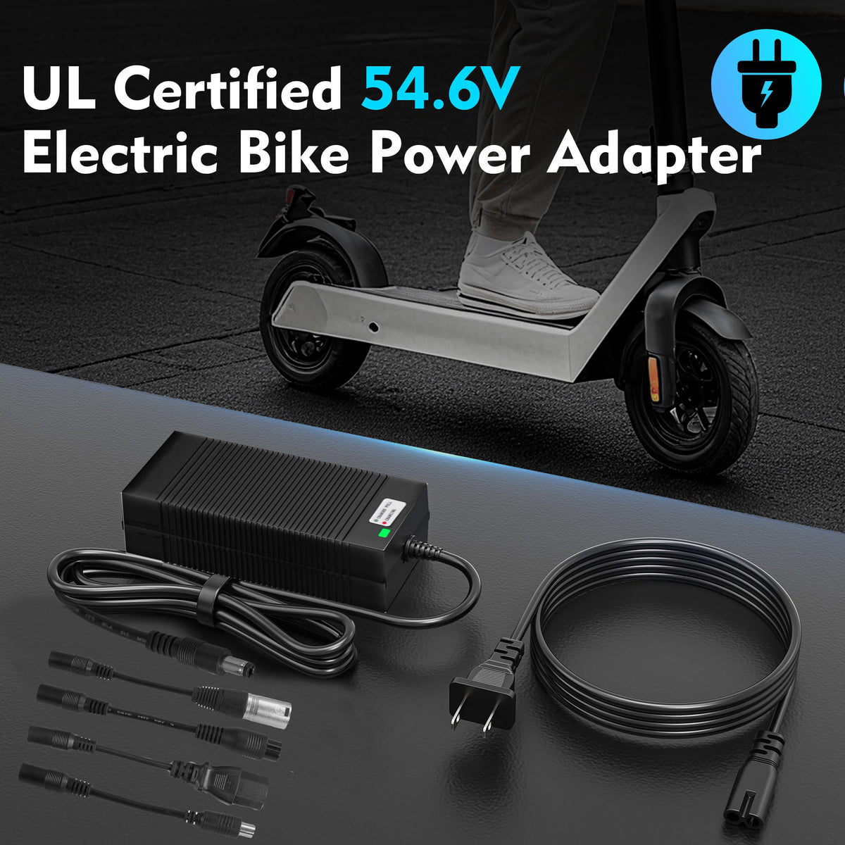 54.6V Charger for 48V Lithium Batteries I599886