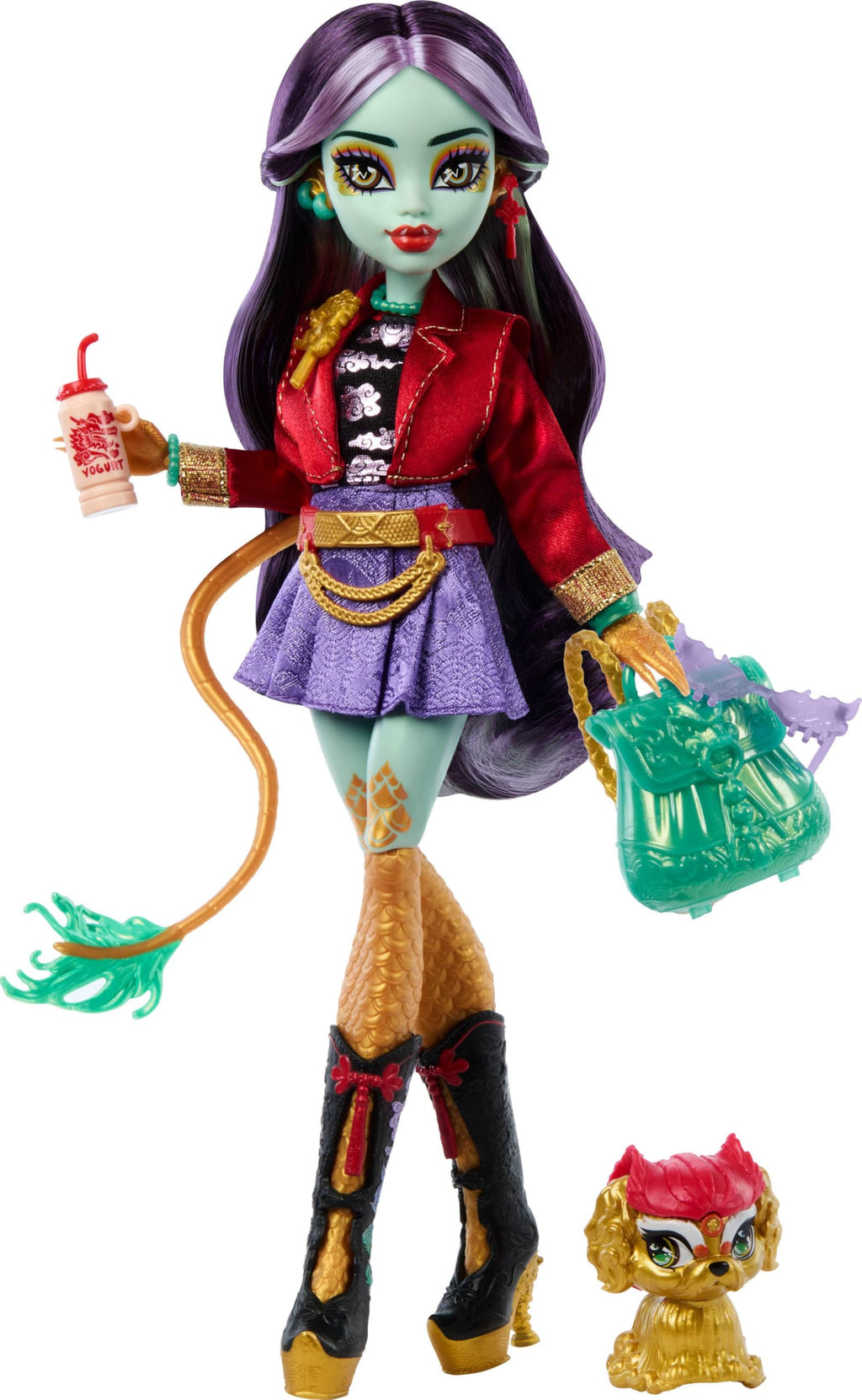 Jinafire Long Doll with Pet Dog K24398