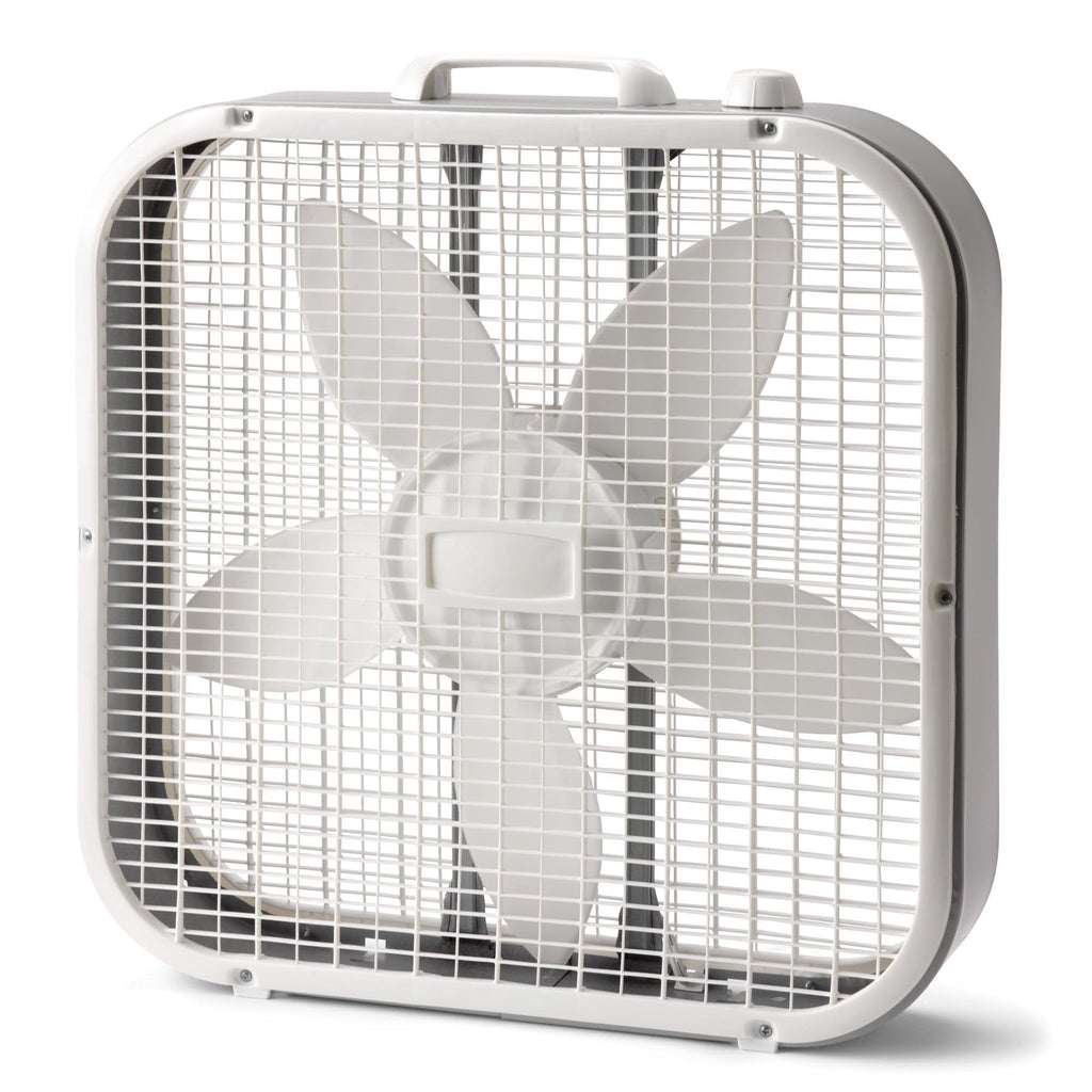 20 Inch White Box Fan 3 Speed X556