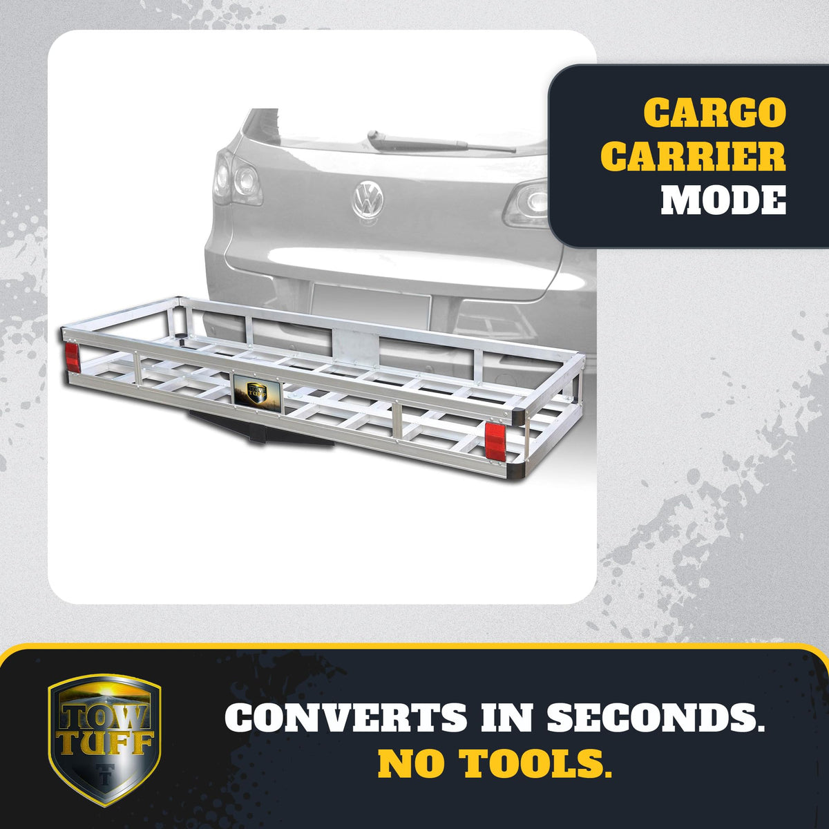 60 in Aluminum Hitch Carrier 500 lb G3504