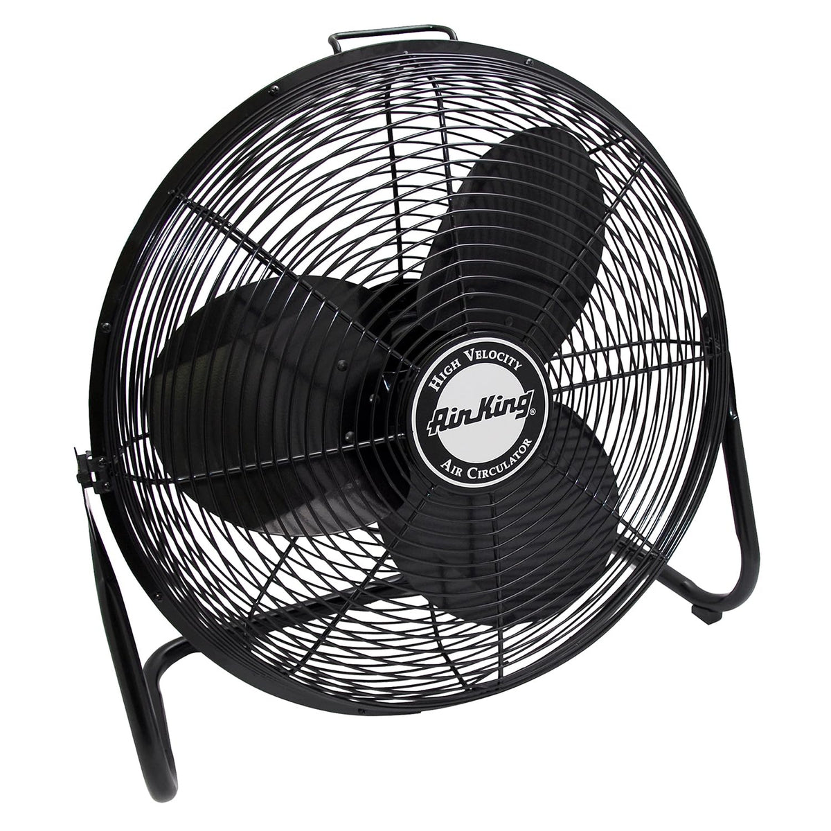 20-Inch High Velocity Pivoting Floor Fan, Black G526405