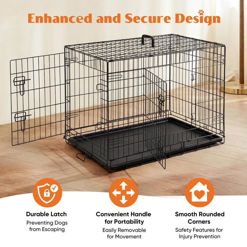 36 Inch Foldable Dog Crate D9076