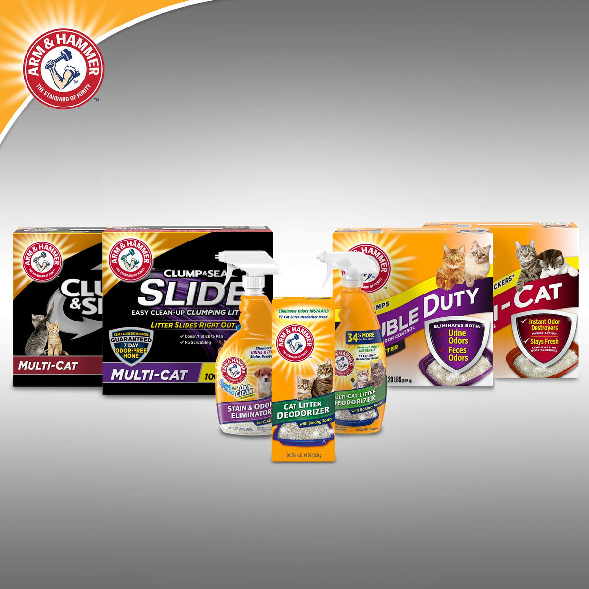 Unscented Clumping Cat Litter 26.3lb F2242