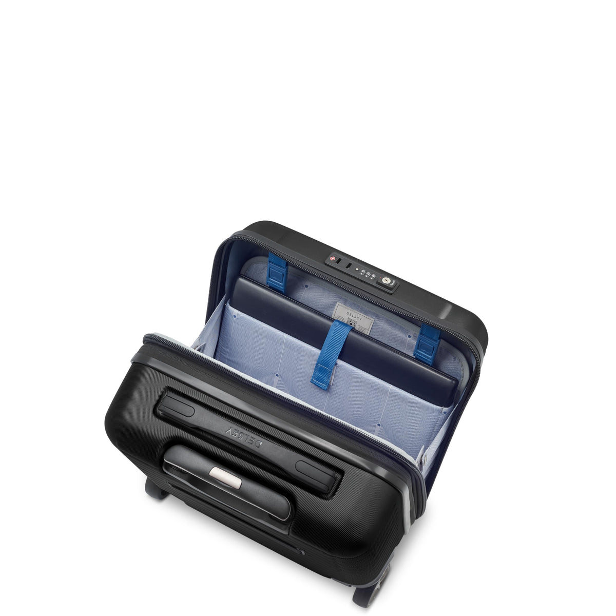 Black Underseat Carry-On Hardside Luggage W313331
