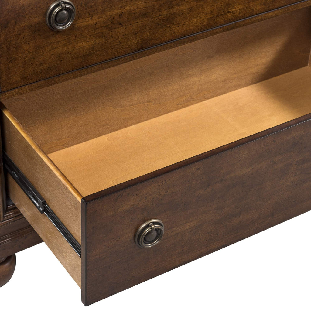 Rustic Cherry Night Stand X83184
