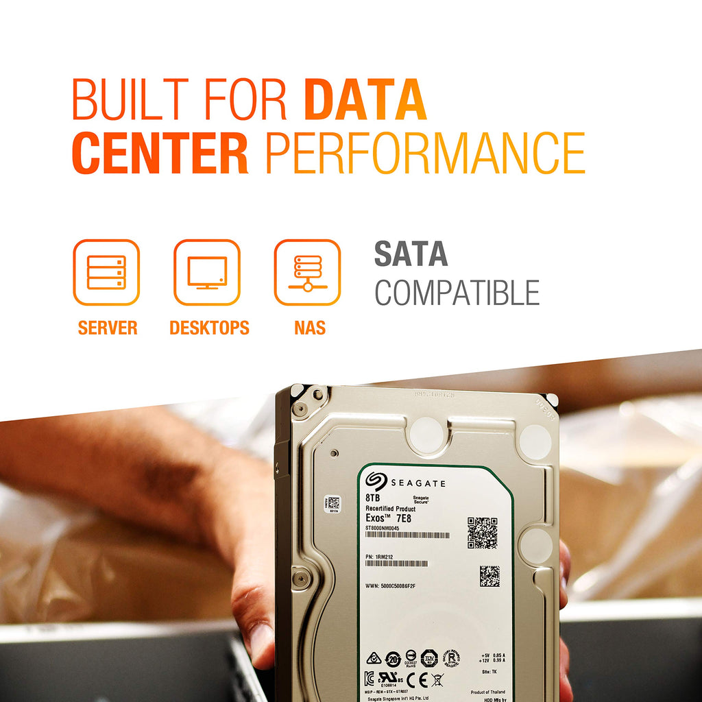 8TB 7200 RPM SATA 3.5-Inch Enterprise Hard Disk Drive T727