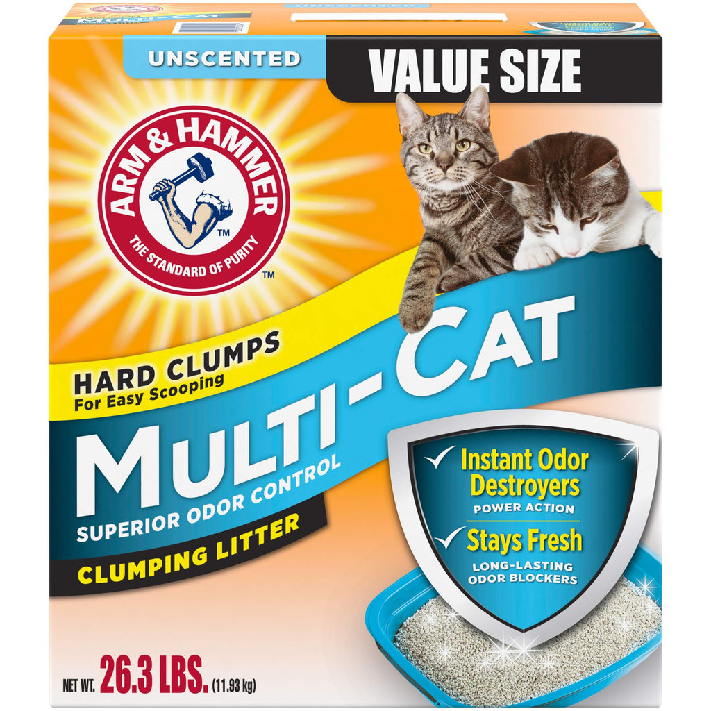 Unscented Clumping Cat Litter 26.3lb F2242