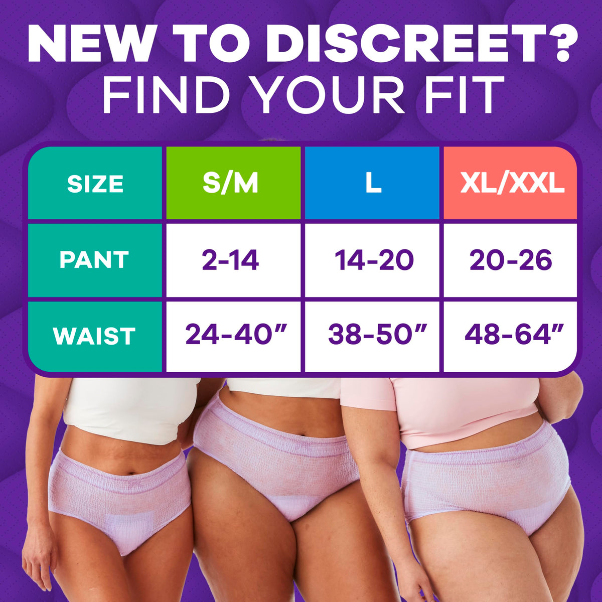 Scented Adult Diapers Size XL/XXL 56 Count K485