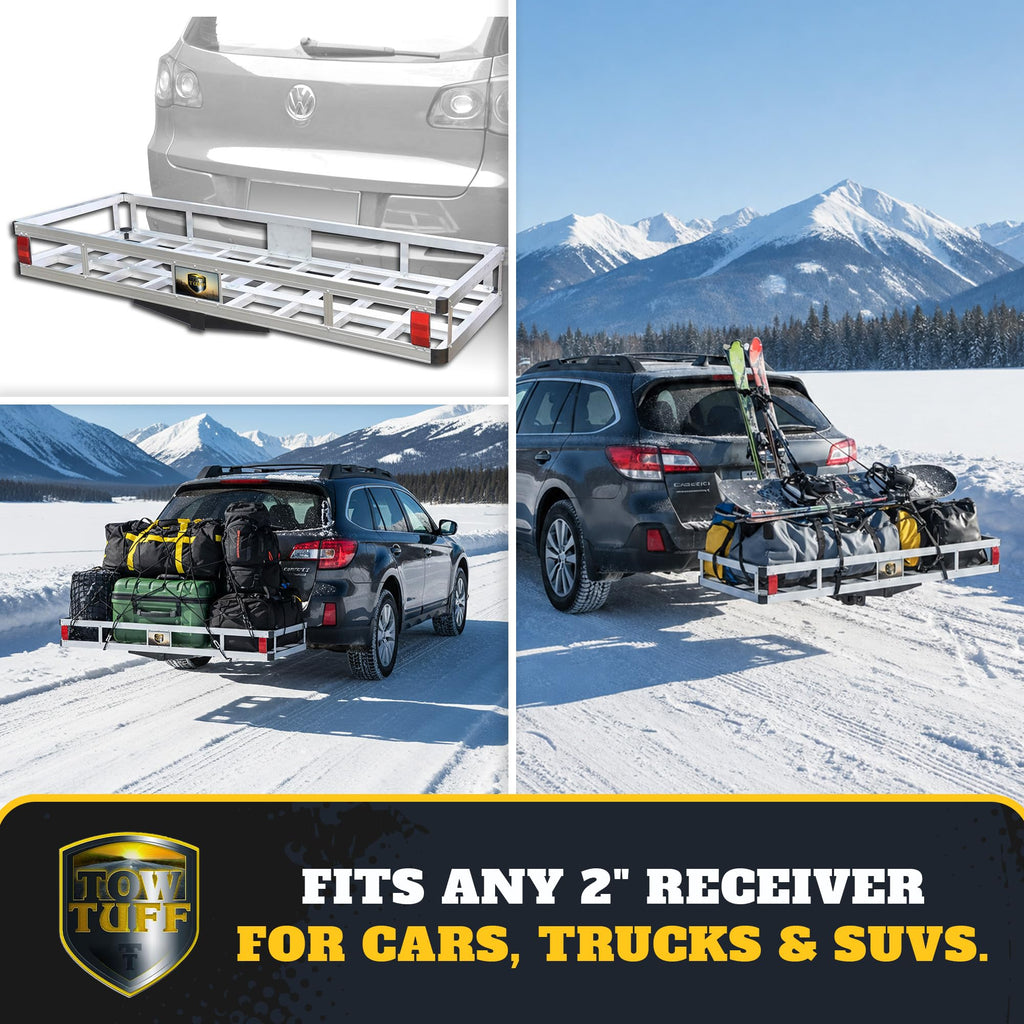 60 in Aluminum Hitch Carrier 500 lb G3504