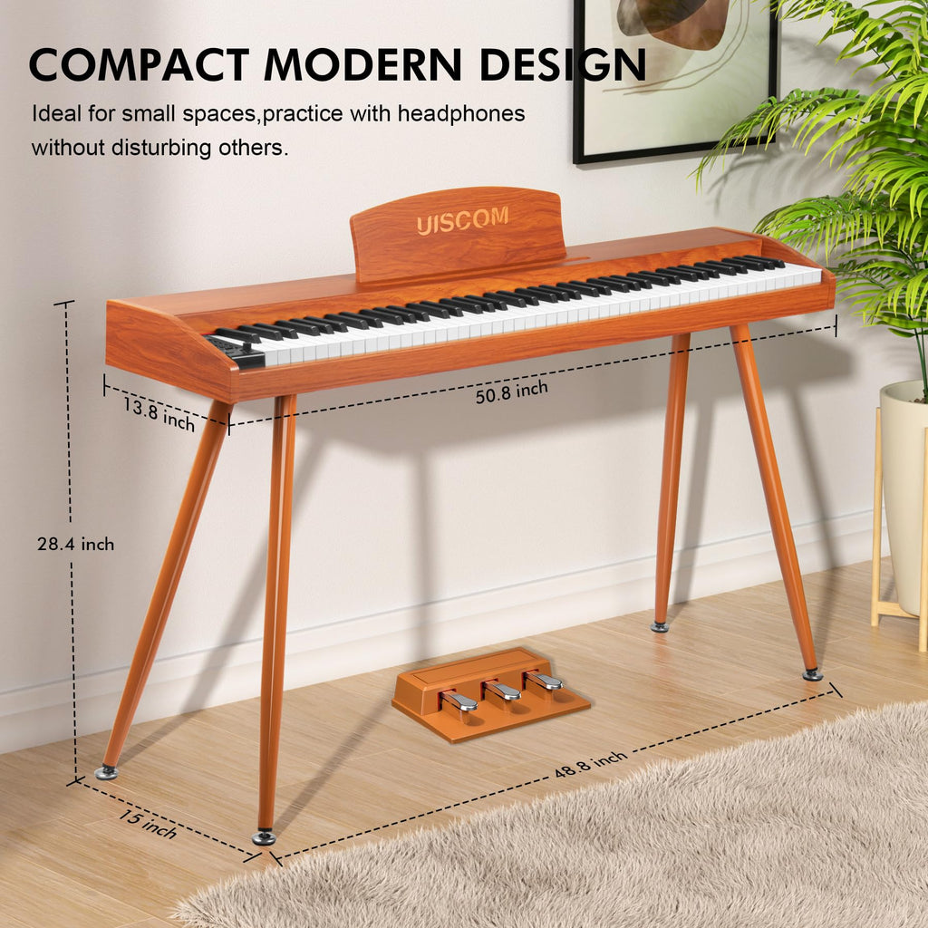 88 Key Semi-Weighted Digital Piano Keyboard L731659