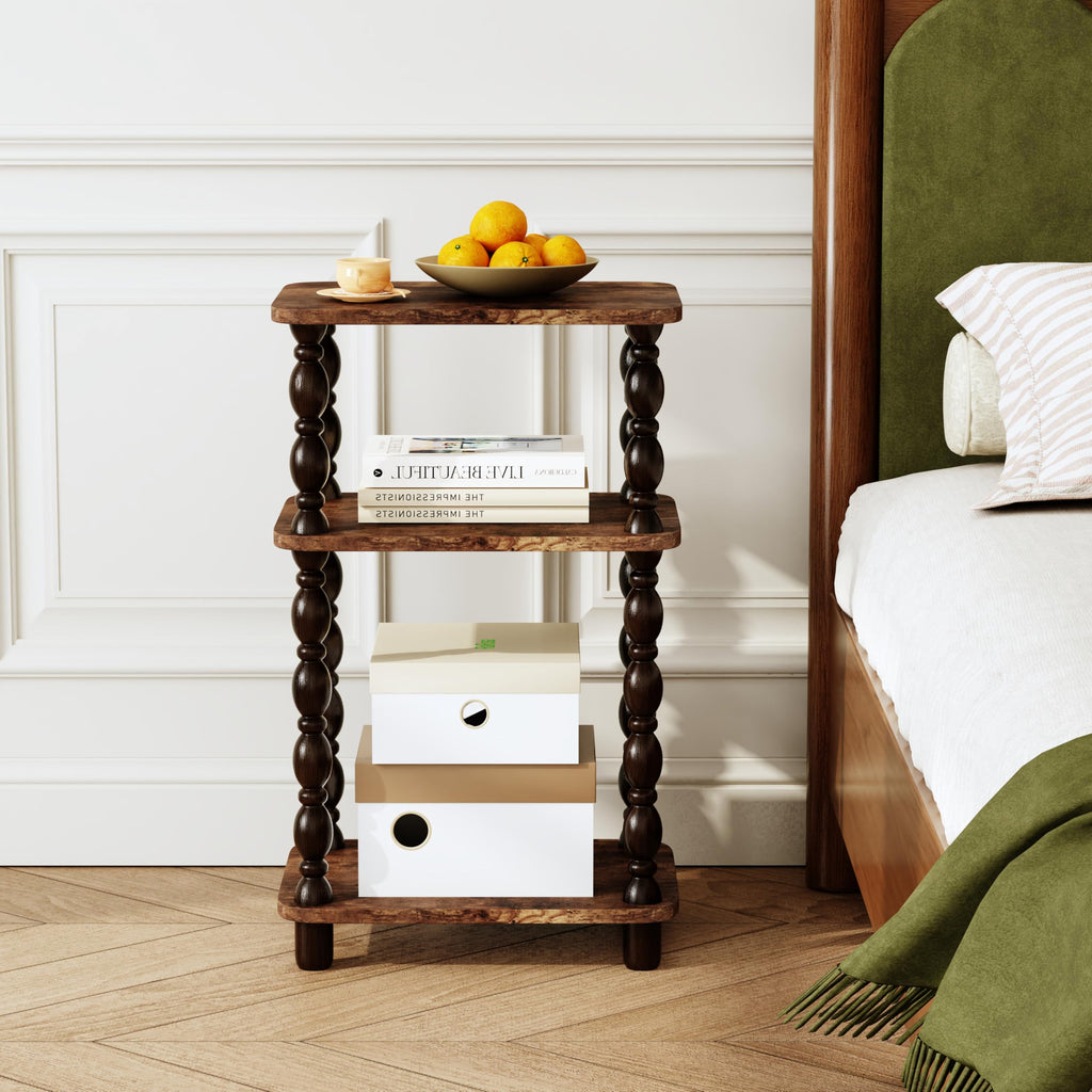 3-Tier Narrow End Table W8452