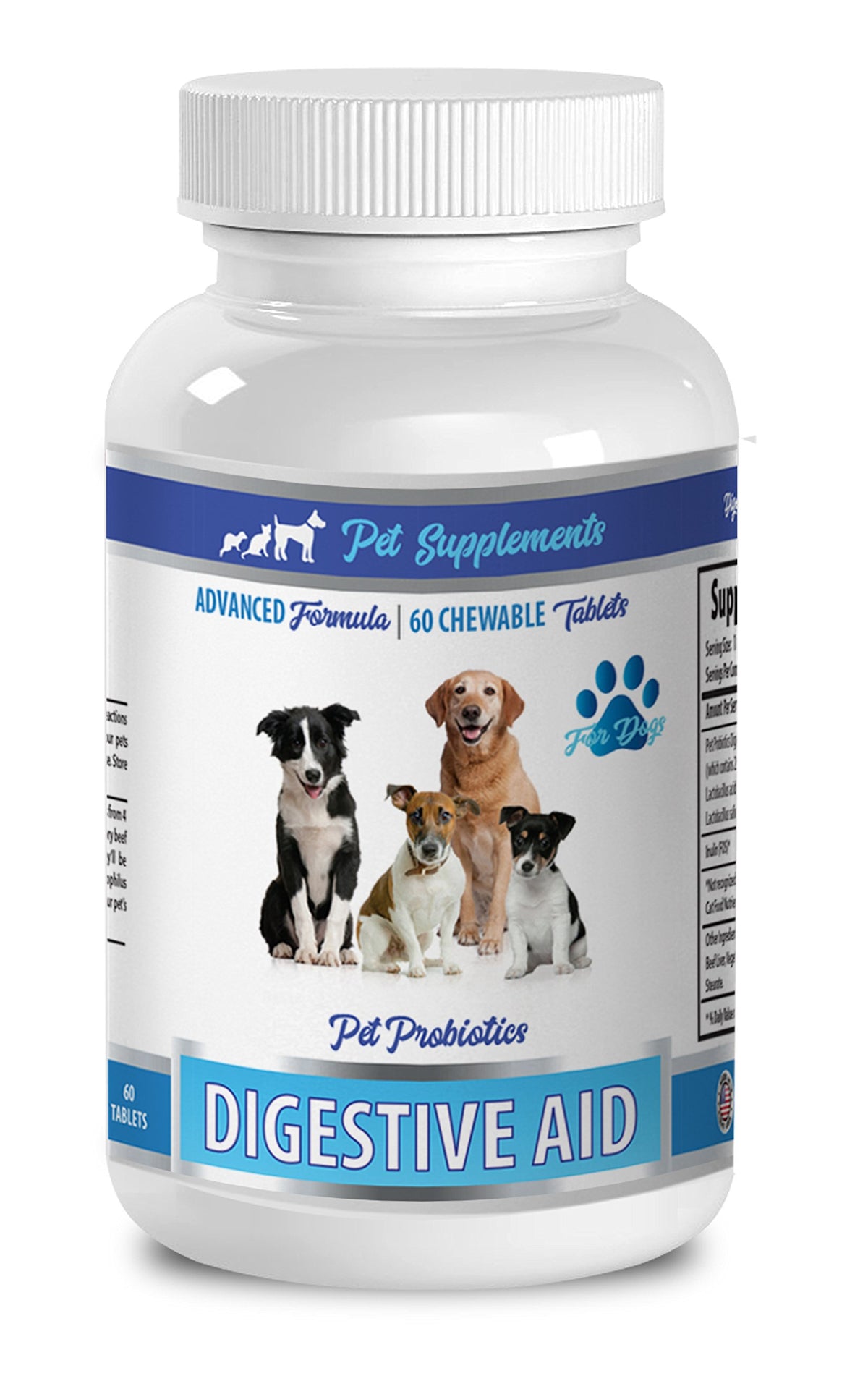 Dog Digestive Aid Probiotics 60 Treats L121568
