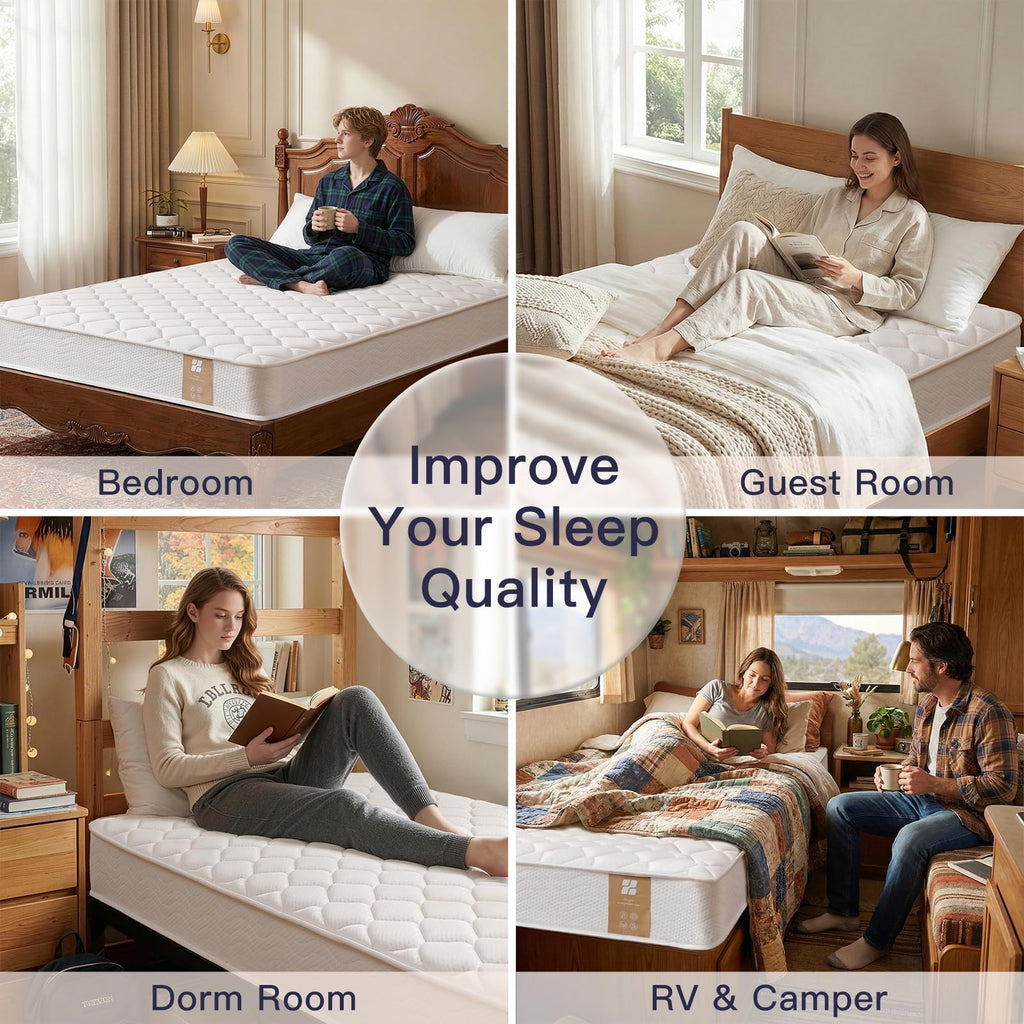 6 Inch Twin Mattress with Bonnell Spring U459
