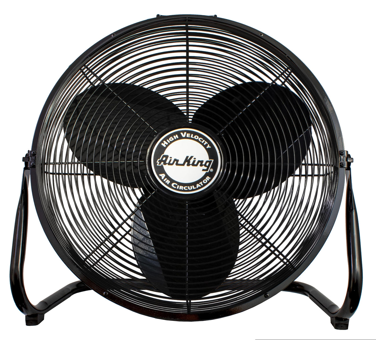 20-Inch High Velocity Pivoting Floor Fan, Black G526405