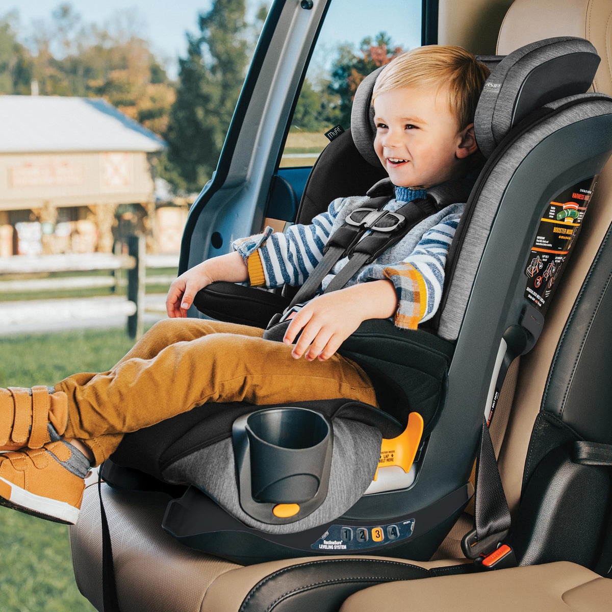 5-Point Harness High Back Booster Car Seat B58878