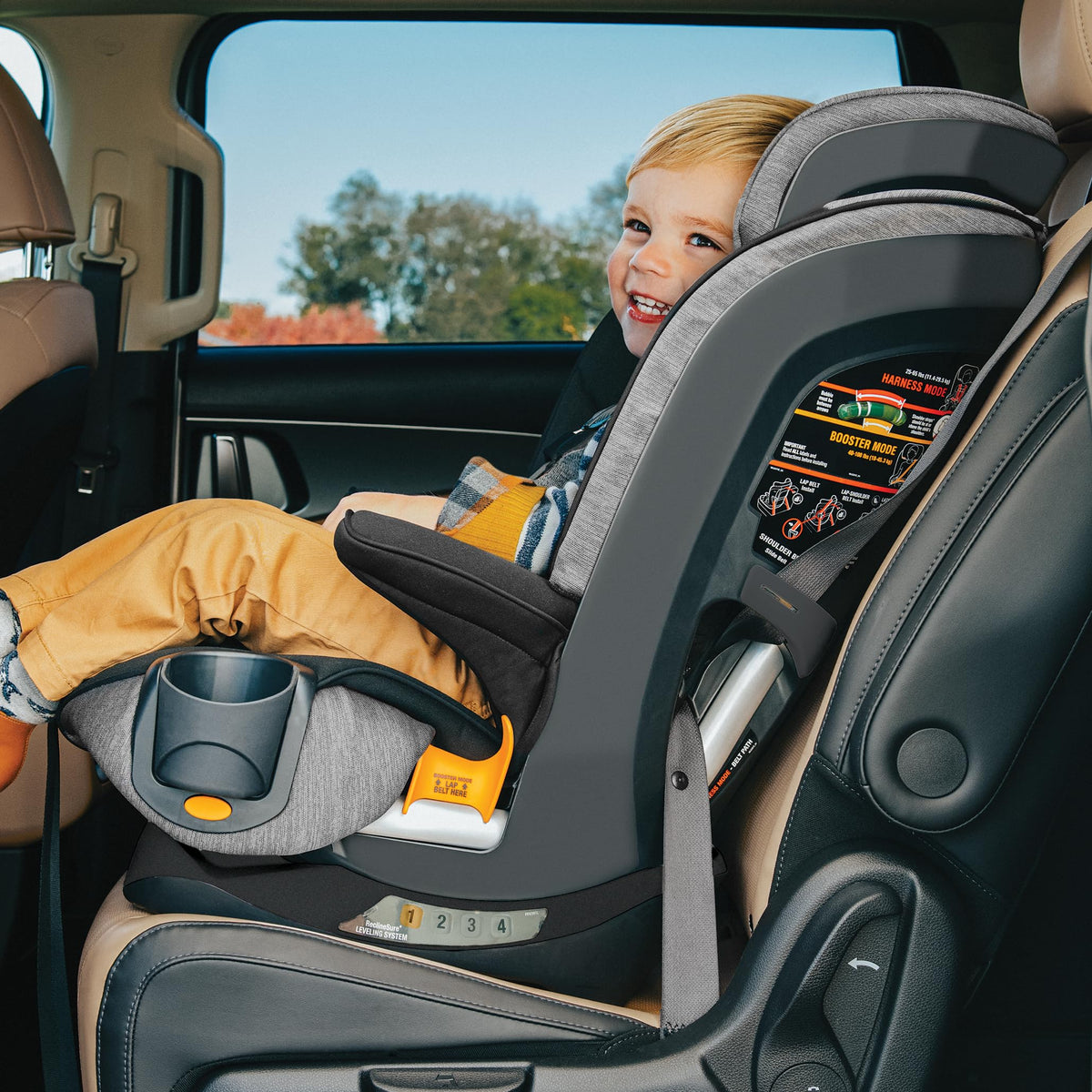 5-Point Harness High Back Booster Car Seat B58878