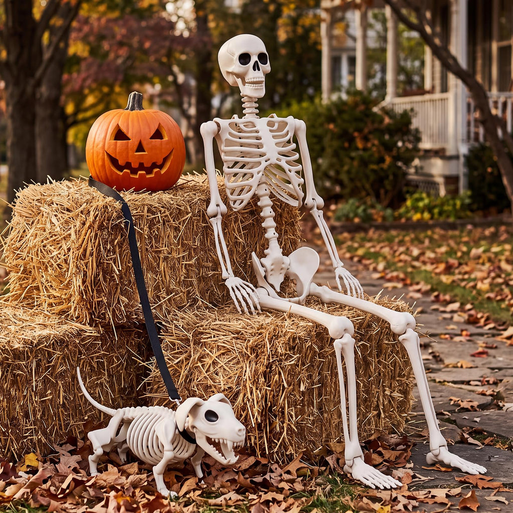 5.4FT Posable Skeleton O8919